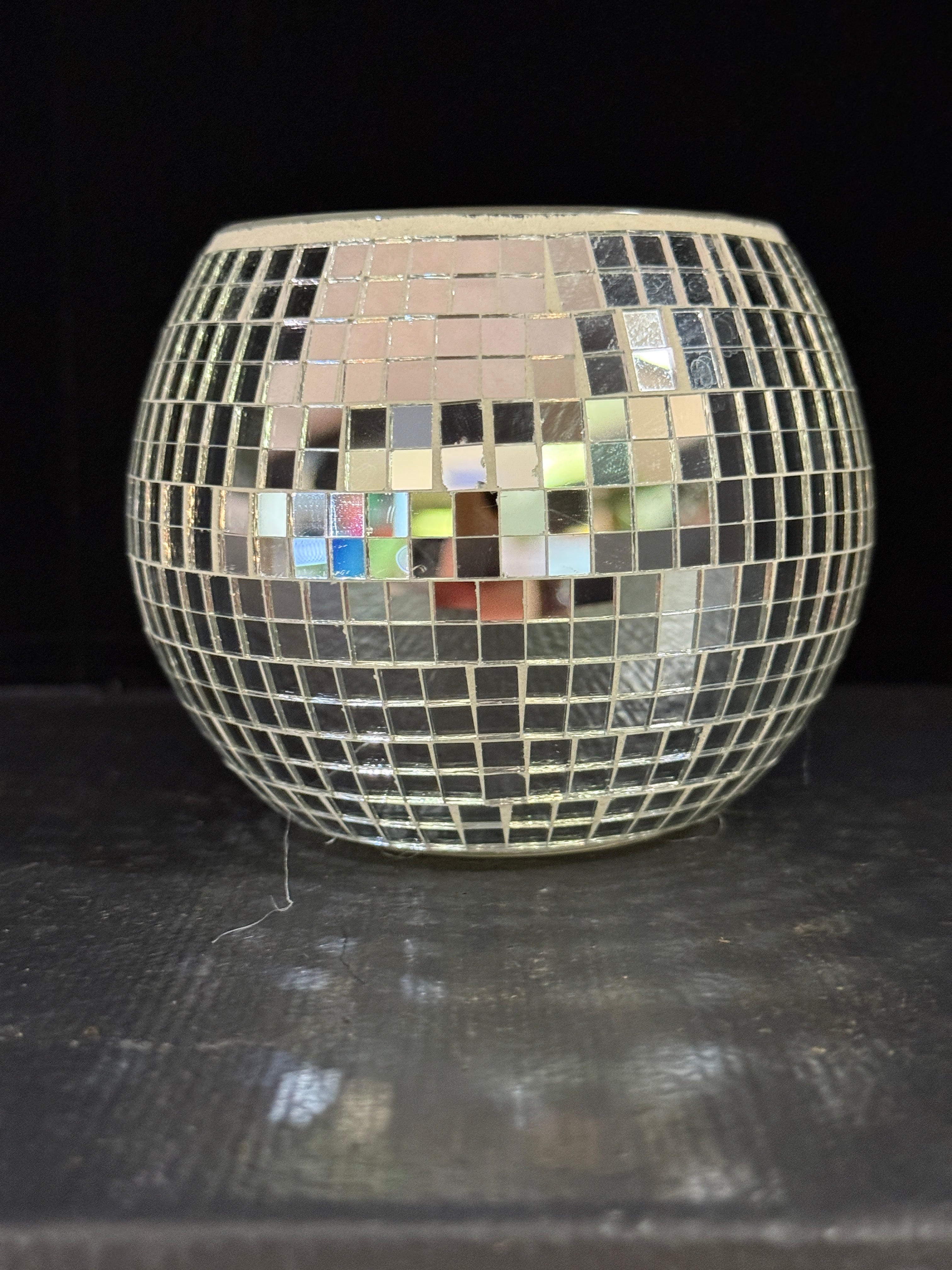 Disco Ball Planter, 3”